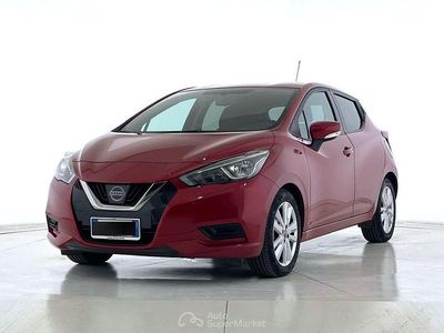 Usata Nissan Micra Acenta 101 CV (74 kW) 2020 Rosso Utilitaria