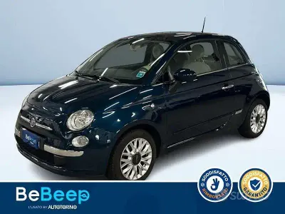 Usata Fiat 500 Lounge 69 CV (50 kW) 2014 Blu metallizzato Berlina
