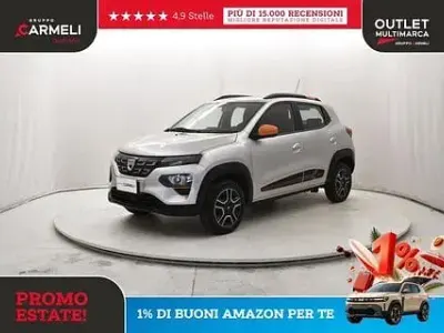 Usata Dacia Spring Comfort 33 kW (45 CV) 2023 Grigio Utilitaria