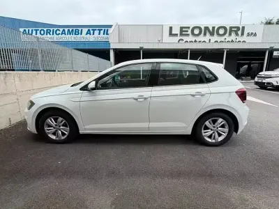 Usata VW Polo 80 CV (58 kW) 2019 Bianco Utilitaria