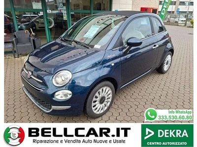 Usata Fiat 500C Dolcevita 69 CV (50 kW) 2021 Blu/azzurro Cabrio