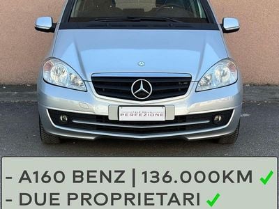 Usata Mercedes A160 Executive 95 CV (69 kW) 2010 Argento Monovolume
