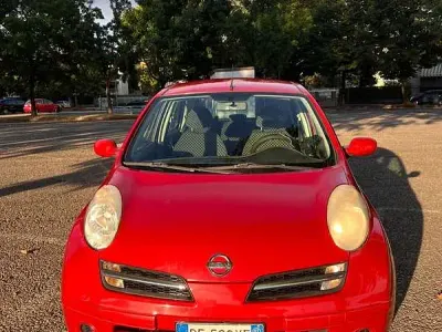 Usata Nissan Micra Acenta 80 CV (58 kW) 2007 Rosso Berlina