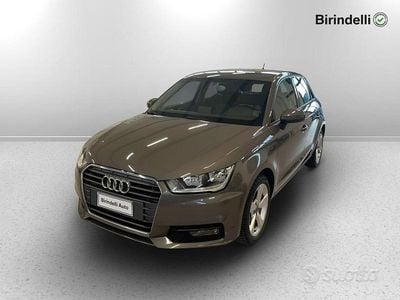 Usata Audi A1 Premium 82 CV (60 kW) 2016 Marrone Utilitaria