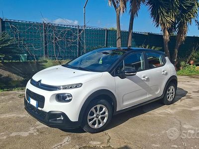 Usata Citroën C3 Feel 83 CV (61 kW) 2019 Bianco Utilitaria