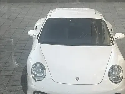 Usata Porsche 911 Turbo 500 CV (367 kW) 2009 Bianco Coupé