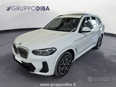 Usata BMW X3 M Sport 190 CV (139 kW) 2022 Bianco SUV