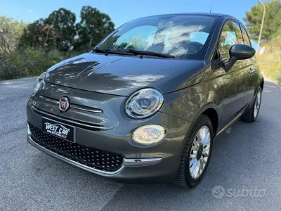 Usata Fiat 500 Lounge 69 CV (50 kW) 2016 Grigio Utilitaria