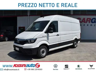 Usata MAN TGE 140 CV (102 kW) 2021 Bianco candy Furgone