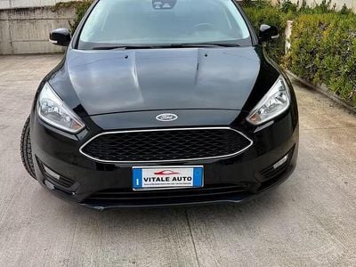 Usata Ford Focus 125 CV (91 kW) 2016 Nero Station wagon