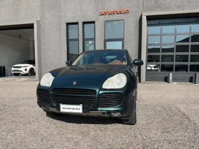 Usata Porsche Cayenne Turbo 450 CV (330 kW) 2003 Verde SUV