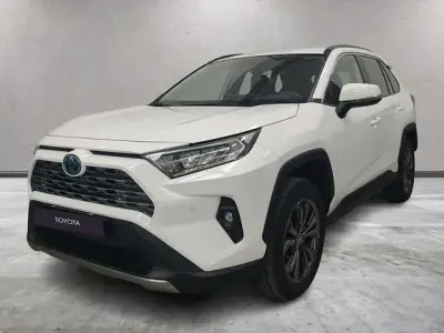 Usata Toyota RAV4 Hybrid 218 CV (160 kW) 2022 Bianco SUV