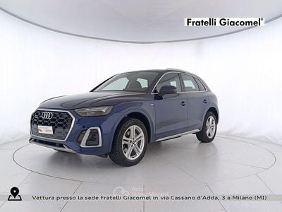 Usata Audi Q5 S-Line 204 CV (150 kW) 2021 Blu SUV