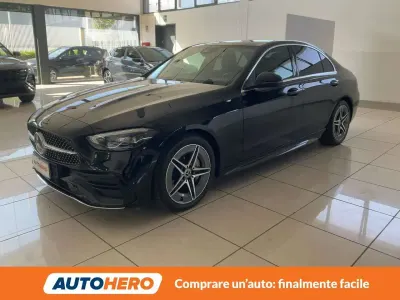 Usata Mercedes C220 AMG line 220 CV (161 kW) 2023 Nero Berlina