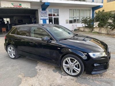 Usata Audi A3 115 CV (84 kW) 2019 Nero Berlina