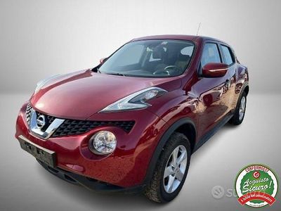 Usata Nissan Juke Acenta 117 CV (86 kW) 2013 Rosso metallizzato SUV