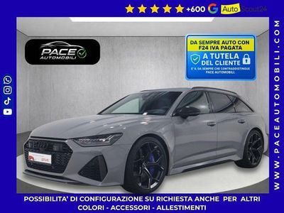 Usata Audi RS6 Performance 630 CV (463 kW) 2023 Nero Station wagon