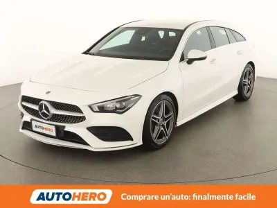 Usata Mercedes CLA200 Shooting Brake AMG line 163 CV (119 kW) 2019 Bianco Station wagon