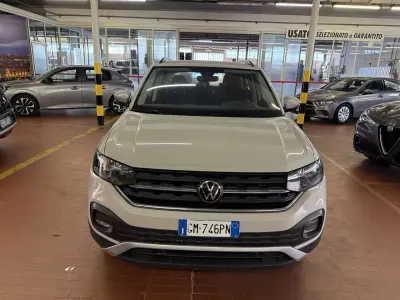 Usata VW T-Cross Style 110 CV (80 kW) 2023 Bianco SUV