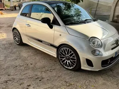 Usata Fiat 500 Abarth 135 CV (99 kW) 2008 Bianco Utilitaria