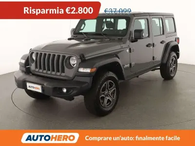 Usata Jeep Wrangler Sport 200 CV (147 kW) 2018 Grigio SUV