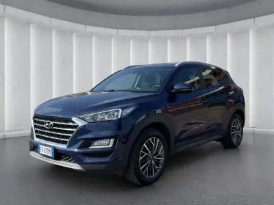 Usata Hyundai Tucson XPrime 116 CV (85 kW) 2018 Blu/azzurro SUV