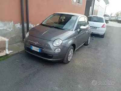 Usata Fiat 500 69 CV (50 kW) 2012 Grigio Cabrio