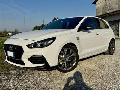 Usata Hyundai i30 N Line 136 CV (100 kW) 2019 Bianco Berlina