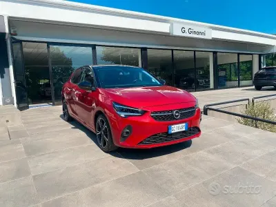 Usata Opel Corsa Elegance 102 CV (75 kW) 2020 Rosso Utilitaria
