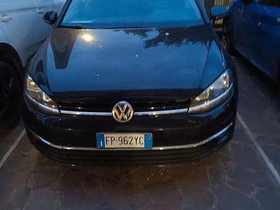 Usata VW Golf VII 115 CV (84 kW) 2018 Nero Berlina