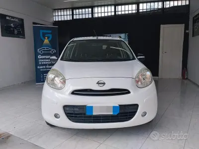 Usata Nissan Micra 80 CV (58 kW) 2012 Bianco Utilitaria
