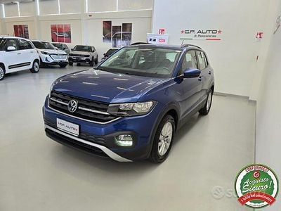 Usata VW T-Cross Style 95 CV (69 kW) 2023 Blu SUV