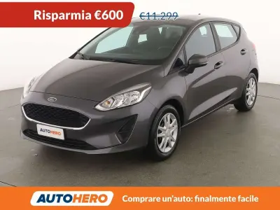 Begagnad Ford Fiesta 86 HK (63 kW) 2019 Grå Halvkombi
