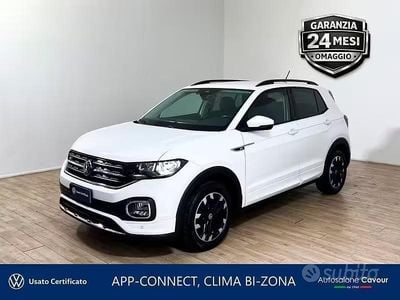 Usata VW T-Cross Sportline 95 CV (69 kW) 2023 Pure white SUV