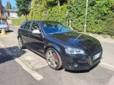 Usata Audi A3 S-Line 160 CV (117 kW) 2009 Nero Utilitaria