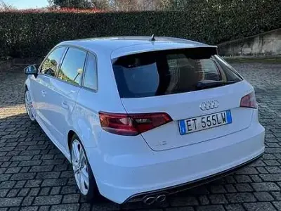 Usata Audi A3 S-Line 150 CV (110 kW) 2013 Bianco Berlina