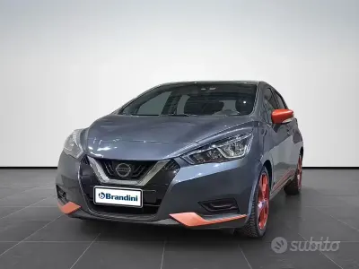 Usata Nissan Micra Tekna 90 CV (66 kW) 2017 Grigio Utilitaria