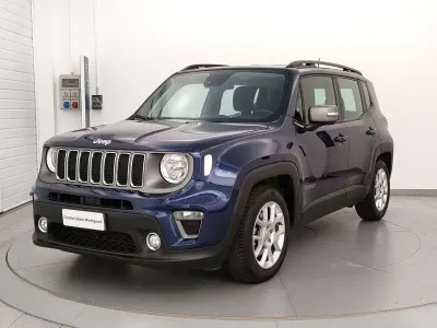 Usata Jeep Renegade Limited 150 CV (110 kW) 2019 Blu/azzurro SUV