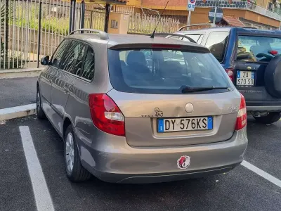 Usata Skoda Fabia Style 69 CV (50 kW) 2009 Grigio Station wagon