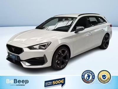 Usata Cupra Leon 150 CV (110 kW) 2024 Bianco pastello Station wagon