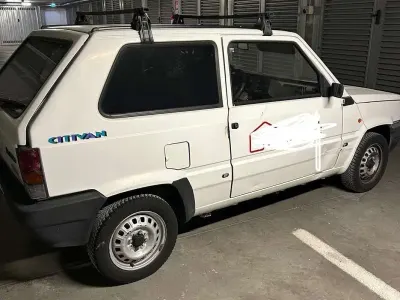 Usata Fiat Panda Young 54 CV (39 kW) 2004 Bianco Utilitaria