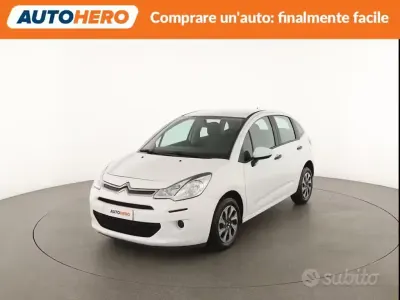 Usata Citroën C3 Live 68 CV (50 kW) 2016 Bianco Berlina