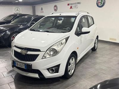 Usata Chevrolet Spark LS 78 CV (57 kW) 2010 Bianco Utilitaria