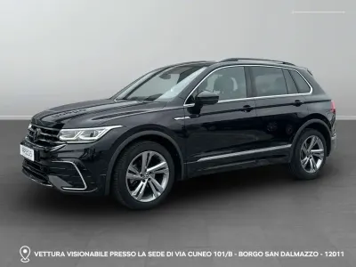 Usata VW Tiguan R-line 150 CV (110 kW) 2023 2t nero perlato SUV