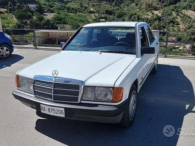 Usata Mercedes 190 1986 Bianco Berlina