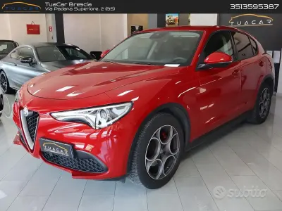 Usata Alfa Romeo Stelvio Executive 160 CV (117 kW) 2019 Rosso SUV