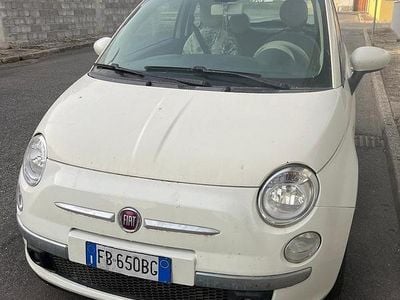 Usata Fiat 500 85 CV (62 kW) 2009 Bianco Utilitaria