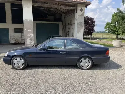 Begagnad Mercedes S600 394 HK (289 kW) 1996 Blå Sedan