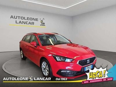 Usata Seat Leon Style 131 CV (96 kW) 2022 Rosso Station wagon