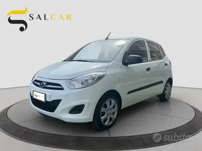 Usata Hyundai i10 Style 69 CV (50 kW) 2011 Bianco Utilitaria
